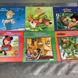 Lot Of 6 Disney Bendon Books